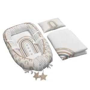 سرویس خواب 3 تکه کودک  مامزکیوتی مدل رنگین کمان TL88