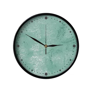 ساعت دیواری مدوپد طرح باغ گل مدل png00123