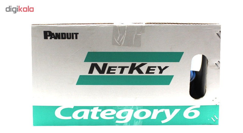 کابل شبکه Cat7 پندوئیت کد PSL7004WH-CED