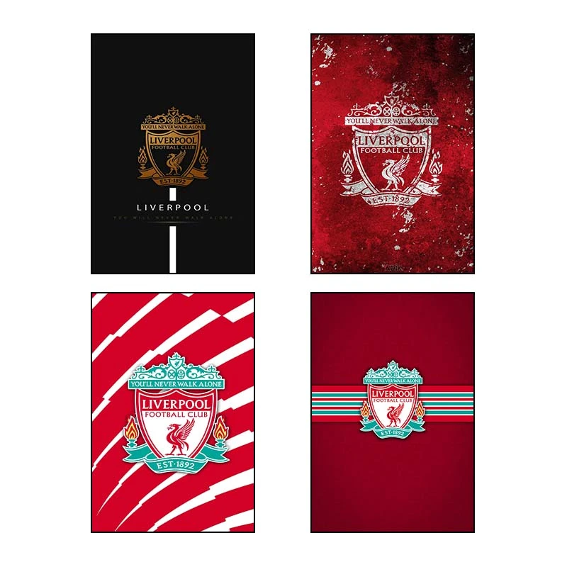 تابلو شاسي کارنيکا طرح لیورپول Liverpool کد 61424 مجموعه 4 عددی