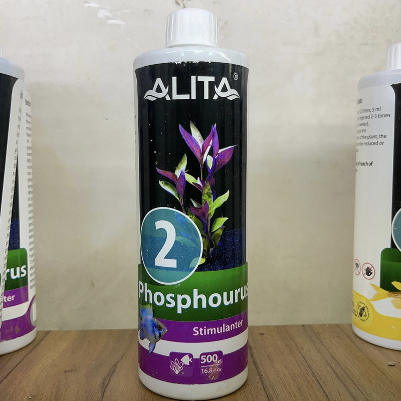 کود فسفر گیاهان آکواریوم آلیتا مدل Phosphor حجم 500 میلی لیتر