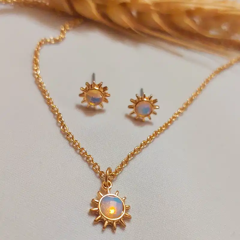 نیم ست زنانه مدل خورشید