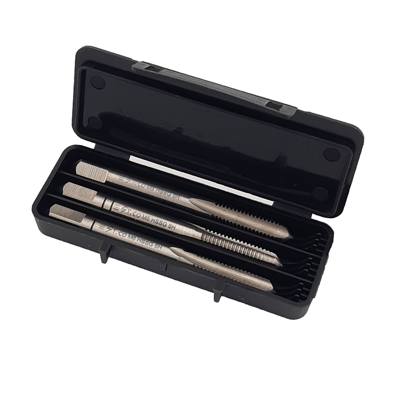 قلاویز دستی استیکو مدل M6-1 HSSG سایز 6 میلی متر مجموعه 3 عددی