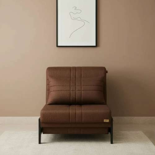 مبل تختخوابشو 1 نفره اورنگ مدل بدون دسته