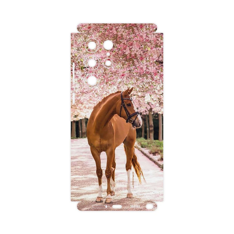برچسب پوششی ماهوت مدل Horse-1-FullSkin مناسب برای گوشی موبایل سامسونگ Galaxy S22 Ultra 5G