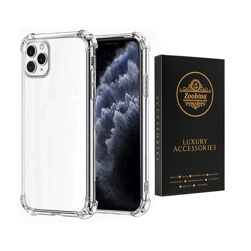 کاور زوبینا مدل Clean مناسب برای گوشی موبایل اپل iPhone 13 Pro Max