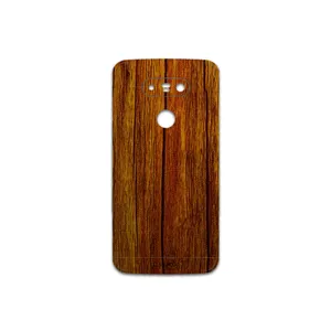 MAHOOT Orange-Wood Cover Sticker for LG G5