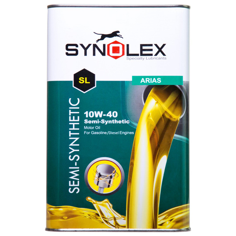 روغن موتور سینولکس مدل 10W-40 SL حجم 4 لیتر