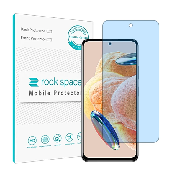 محافظ صفحه نمایش ضداشعه آبی راک اسپیس مدل HyBLU مناسب برای گوشی موبایل شیائومی Redmi Note12 Pro 4G