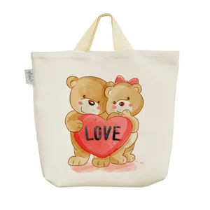 ساک خرید خندالو مدل عاشقانه Lovely کد H286