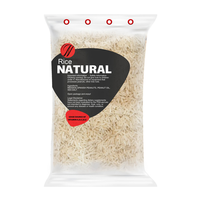 برنج پاکستانی نچرال- 5 کیلوگرم