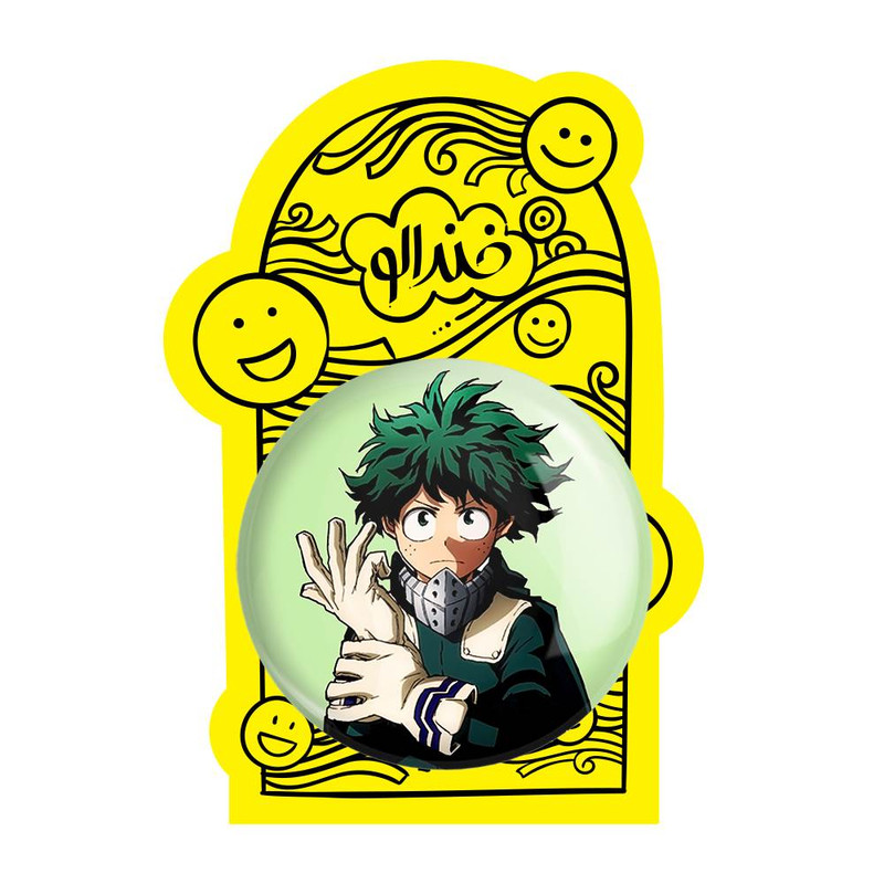 آینه جیبی خندالو مدل ایزوکو میدوریا انیمه آکادمی قهرمان من My Hero Academia  کد 10074