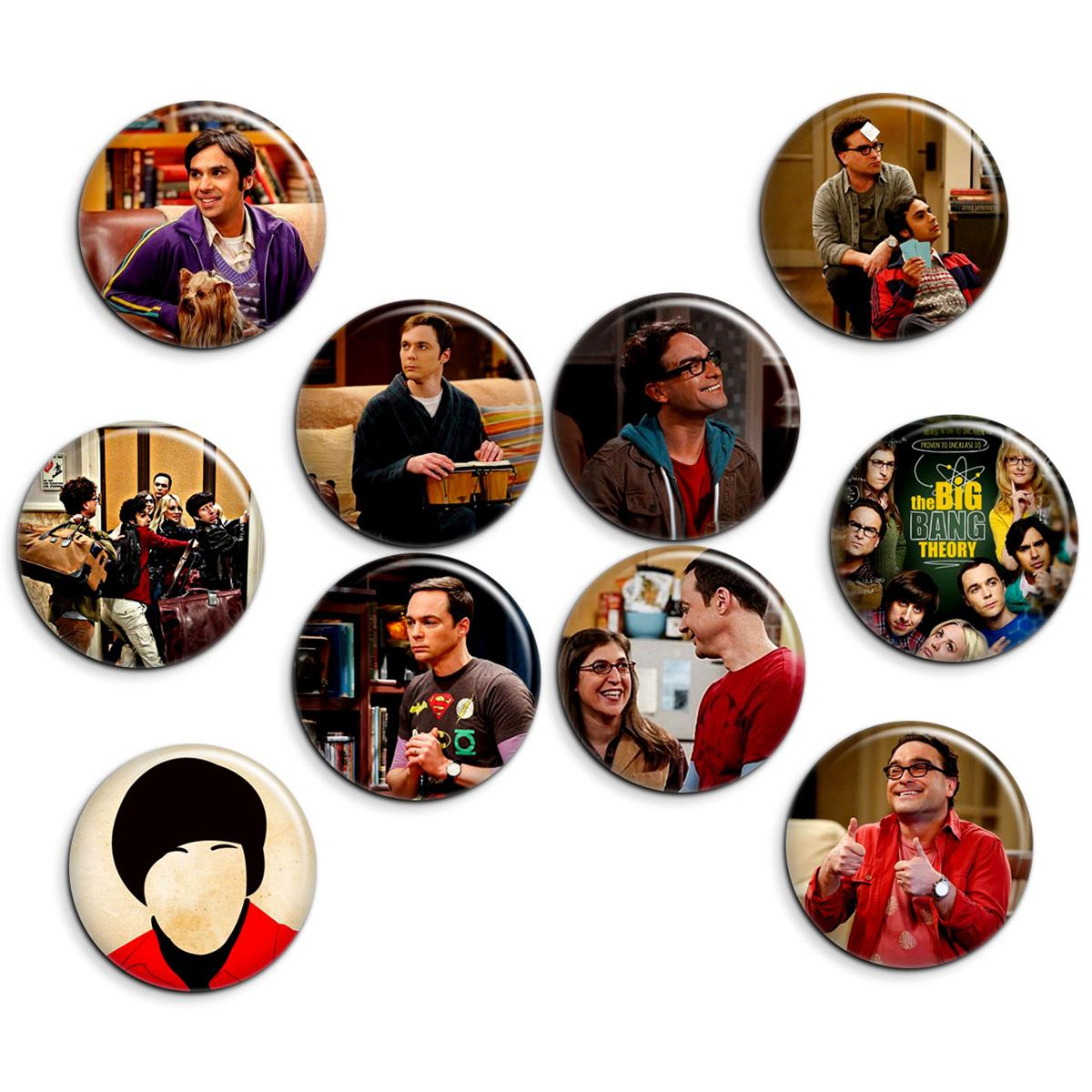 پیکسل پرمانه طرح big bang theory کد pmg.5291 مجموعه 10 عددی