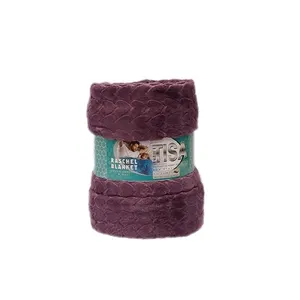 پتو 2 نفر تیسا مدل قلبی پر سایز 220x200 سانتی‌متر