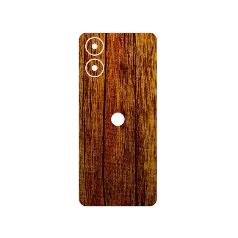 برچسب پوششی ماهوت مدل Orange-Wood مناسب برای گوشی موبایل موتورولا Moto G04s