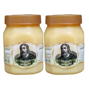 روغن زرد گاوی خامه ای جالینوس - 500 گرم بسته 2 عددی