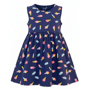 سارافون دخترانه فیورلا مدل بستنی ها 35211