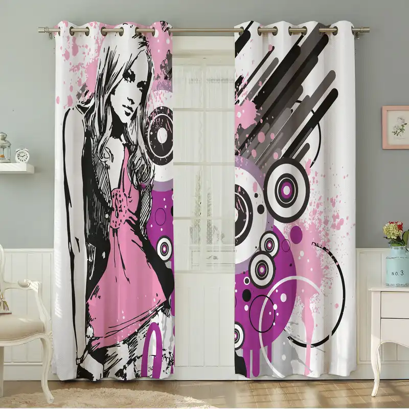 پرده نیروانا طرح مدرن مدل مخمل کد 4958 سایز 140×280 سانتی متر