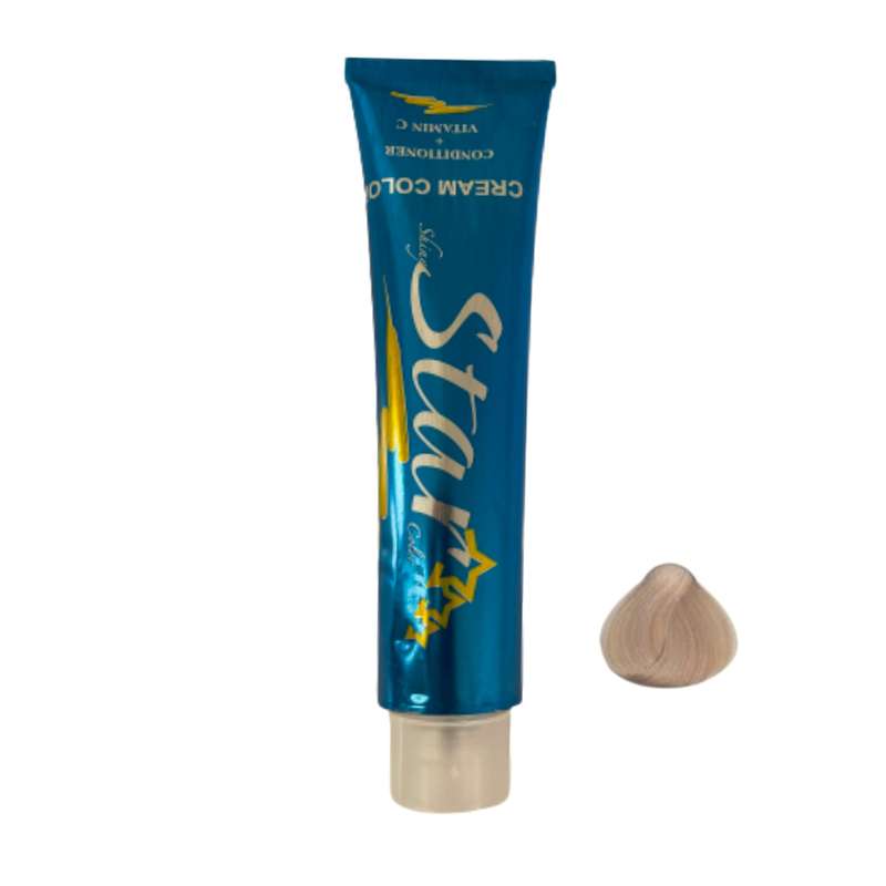 رنگ مو استار سری طبیعی شماره N10 حجم 120 میلی لیتر رنگ بلوند خیلی خیلی روشن