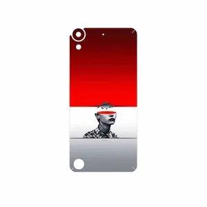 MAHOOT Collage of surreal Portrait of Women 1 Cover Sticker for HTC Desire 630