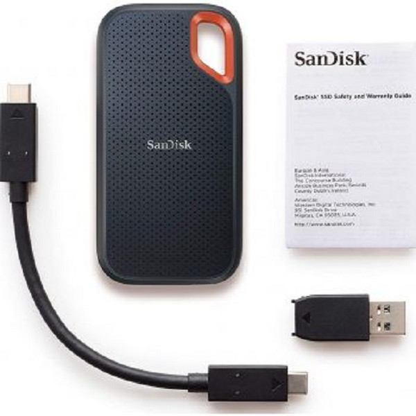 اس اس دی اکسترنال سن دیسک مدل Extreme E61 ظرفیت 2 ترابایت رابط USB 3.2 Gen2