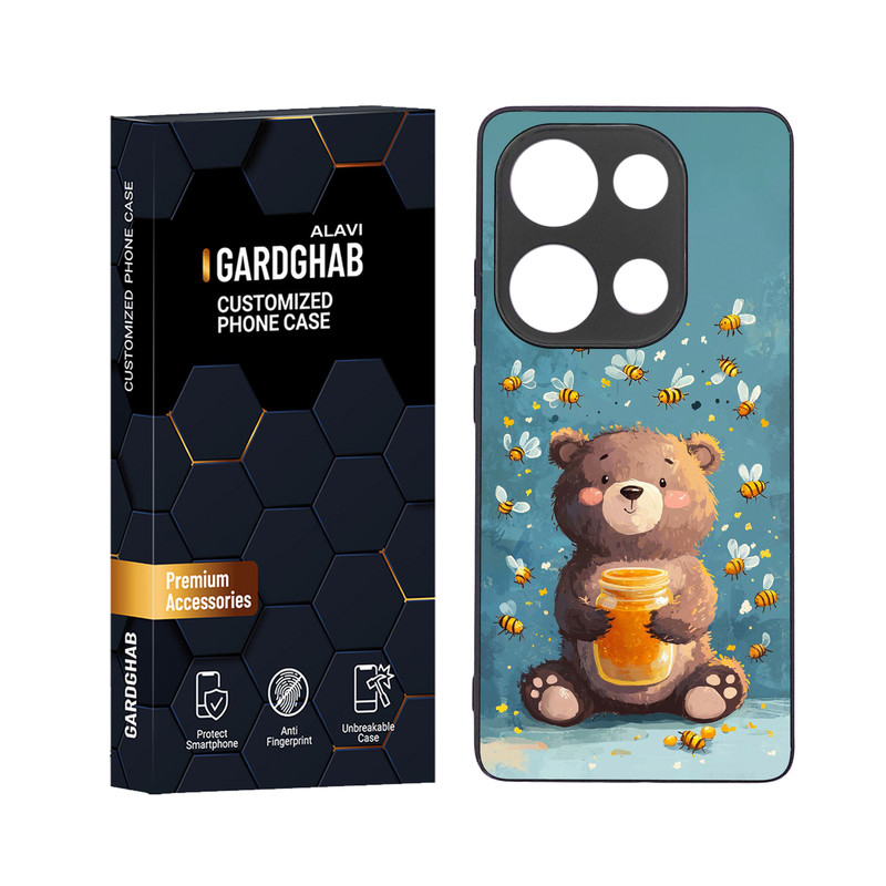 کاور گارد قاب علوی مدل دور ژله ای مناسب برای گوشی موبایل شیائومی Poco M6 Pro 4G