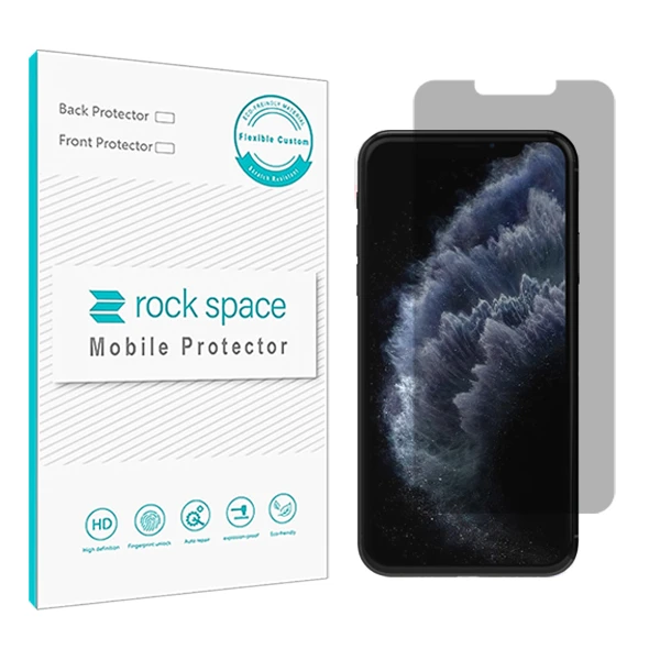 محافظ صفحه نمایش حریم شخصی راک اسپیس مدل HyPRV مناسب برای گوشی موبایل اپل iPhone 11 Pro Max
