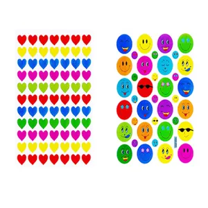استیکر کودک طرح ایموجی و قلب کد mt118 مجموعه دو عددی