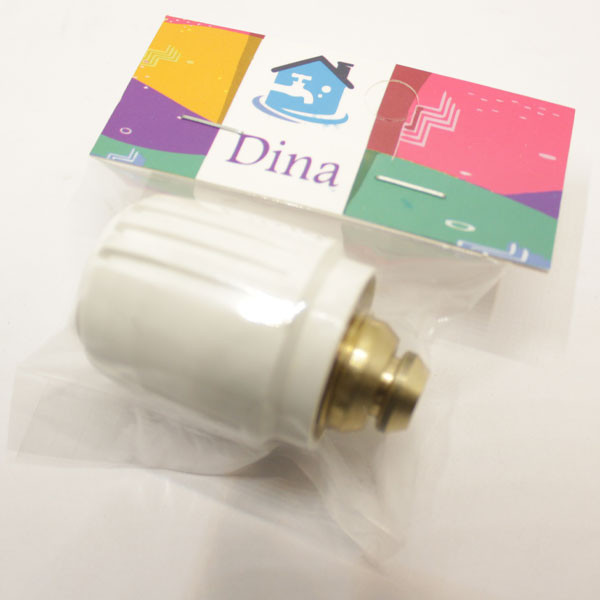 مغزی شیر رادیاتور دینا مدل چهارگوش مجموعه دو عددی