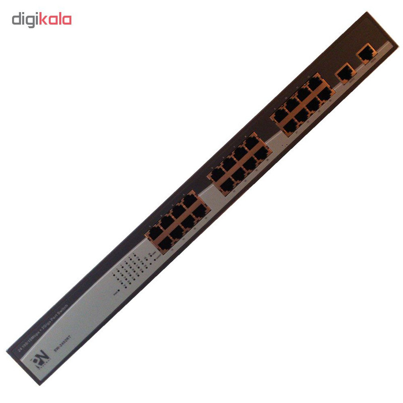 سوئیچ 26 پورت فی نت مدل SW-2402RT 1