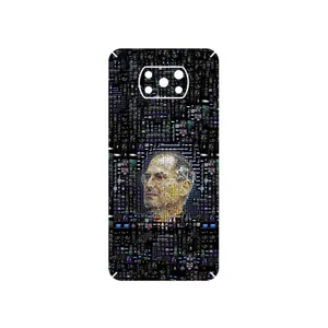 MAHOOT 2 Collage of Steve Jobs Cover Sticker for Xiaomi Poco X3 Pro