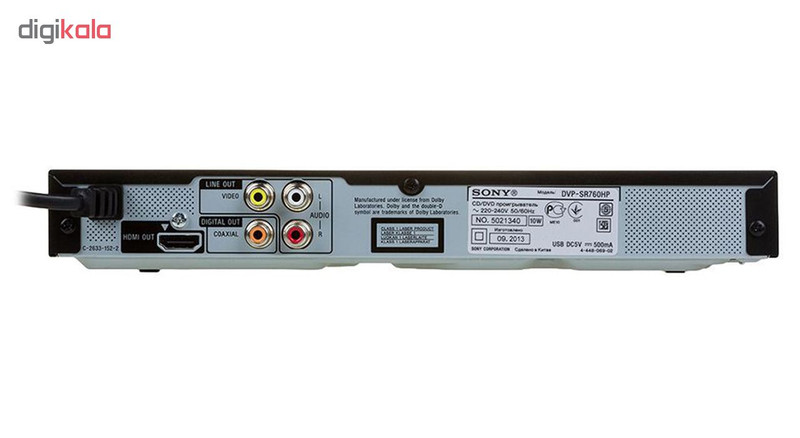 پخش کننده DVD سونی مدل DVP-SR760/BC