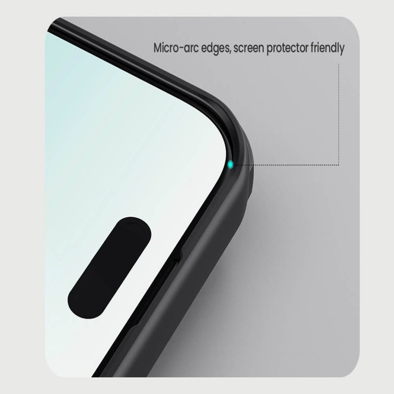 کاور نیلکین مدل Super Frosted Shield Transparent مناسب برای گوشی موبایل اپل iPhone 17 Pro Max  