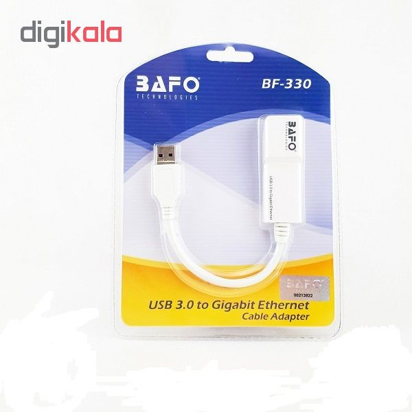 کارت شبکه USB3.0 به LAN بافو مدل BF-330 1