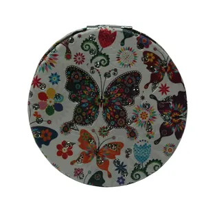 آینه جیبی طرح پروانه مدل 12-233942