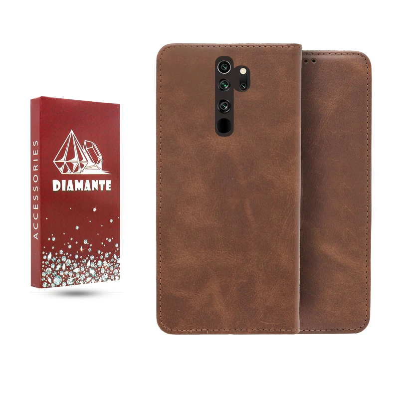 کیف کلاسوری دیامانته مدل قفل مگنتی مناسب برای گوشی موبایل شیائومی Redmi Note 8 Pro