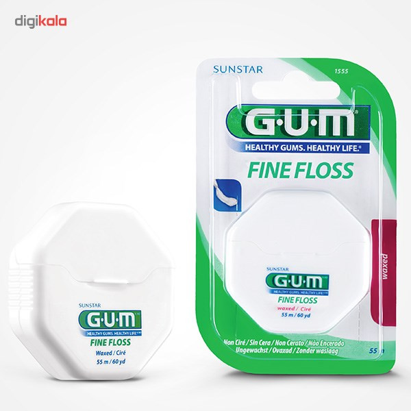 نخ دندان جی یو ام مدل Fine