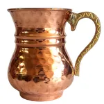 لیوان مسی طرح کمر باریک کد2