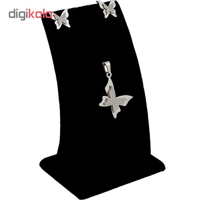 نیم ست طرح پروانه کد N24