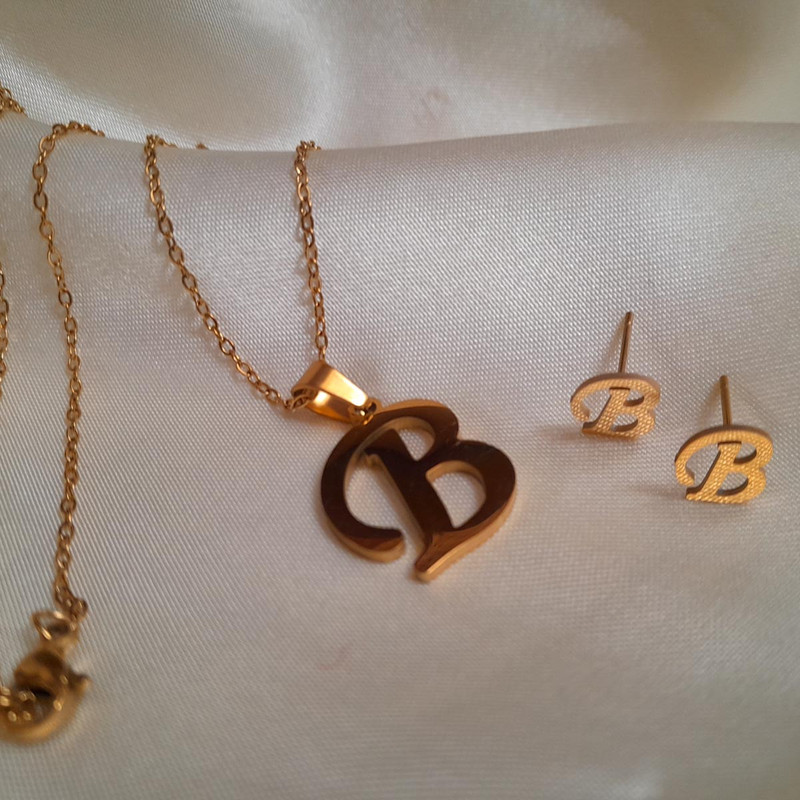 نیم ست زنانه مدل حرف B کد t.s40220 نیم ست زنانه مدل حرف B کد t.s40220