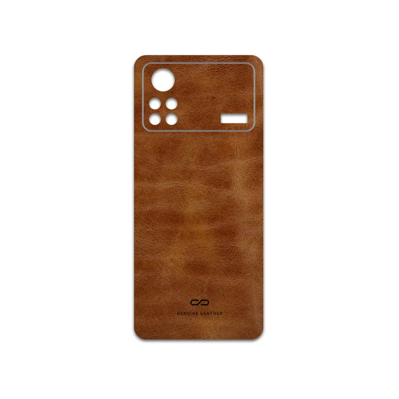برچسب پوششی ماهوت مدل Buffalo-Leather مناسب برای گوشی موبایل شیائومی Poco X4 Pro 5G
