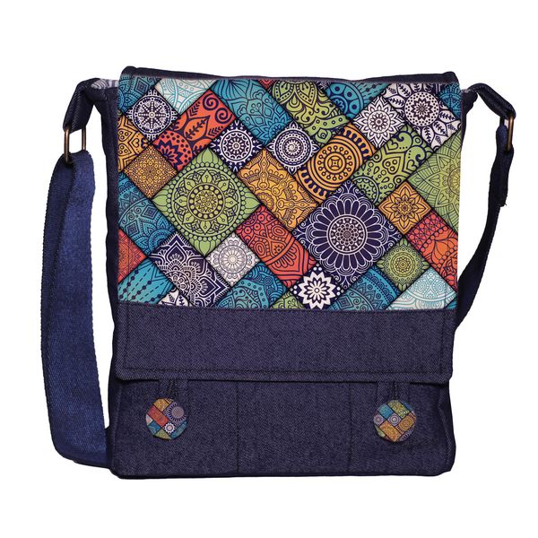 کیف دوشی زنانه گالری چی چاپ کد 66001