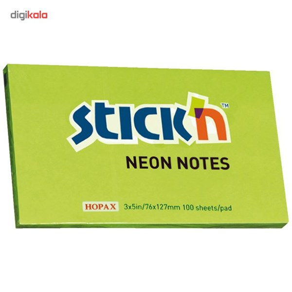 کاغذ یادداشت چسب دار هوپکس مدل Neon