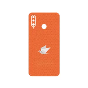 MAHOOT Minimalist origami bird Cover Sticker for Huawei P30 Lite  24 MP Camera