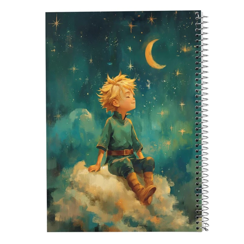 دفتر لیست خرید 50 برگ مدوپد مدل شازده کوچولو (The Little Prince) کد DF15541