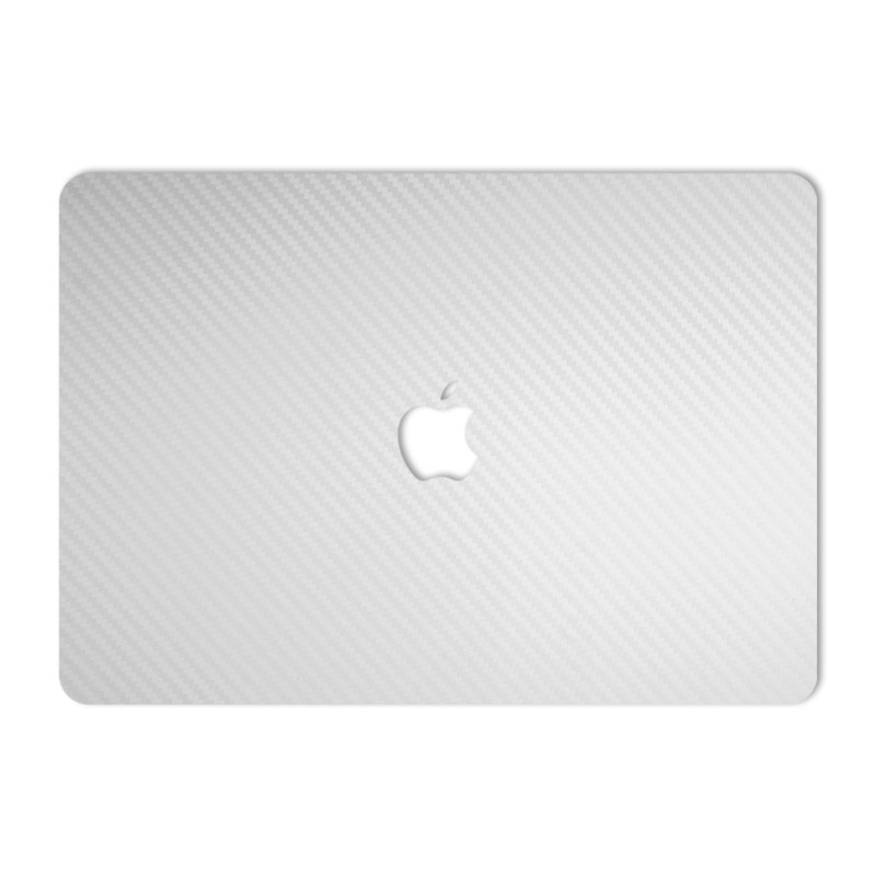 برچسب پوششی ماهوت مدل White Carbon مناسب برای لپ تاپ اپل Macbook Pro 2016 15inch Retina