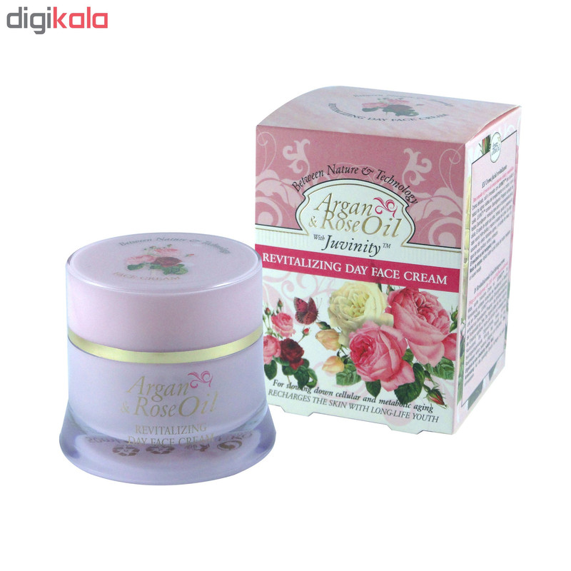 کرم ضدچروک و ترمیم کننده روز آرگان اند رز اویل مدل Revitalizing حجم 50 میلی لیتر کرم ضدچروک و ترمیم کننده روز آرگان اند رز اویل مدل Revitalizing حجم 50 میلی لیتر