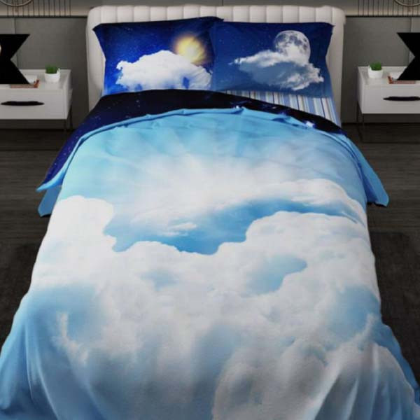 سرویس خواب مدل آسمان کد 1014 تکنفره 4 تکه