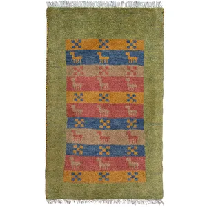  گبه دستبافت نیم متری  کد 951                                          