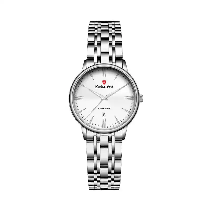 ست ساعت مچی عقربه ای زنانه و مردانه سوئیس آرت مدل 92000GL